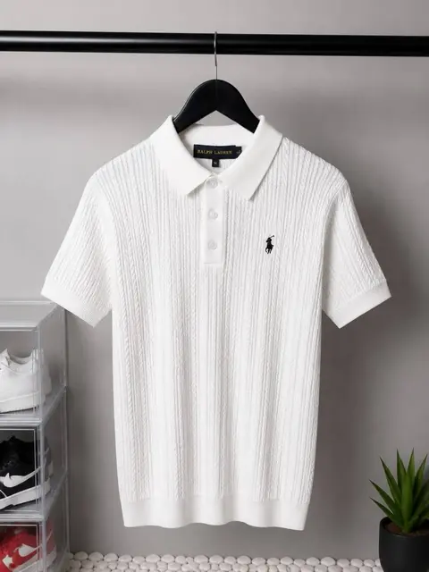 Ralph Lauren Premium Knit Polo T-Shirt 2020