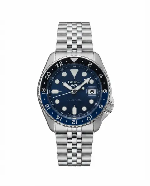 Seiko Gmt Master Sliver Blue Dail