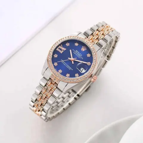 Rolex Oyester Perpetual Date Just 2Ton-Copper-Blue