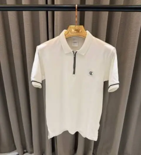 No return Calvin Kline imported Polo Tshirt white