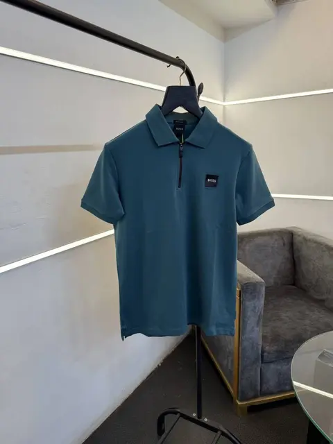 Hugo bos imported polo tshirt C green sale
