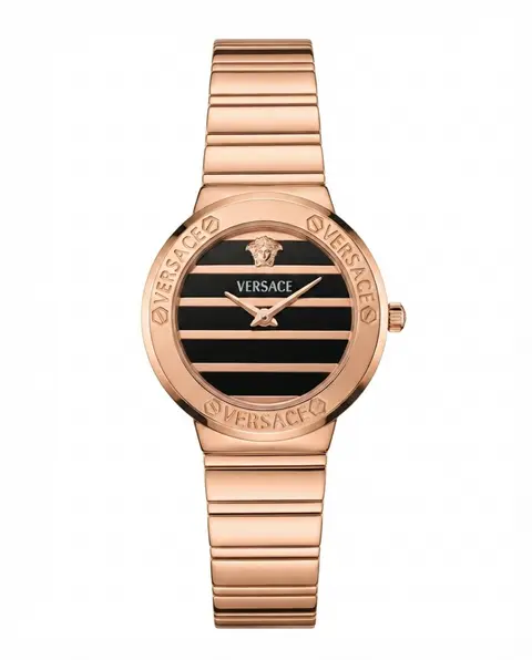 Versace Greca Logo Pearl Copper