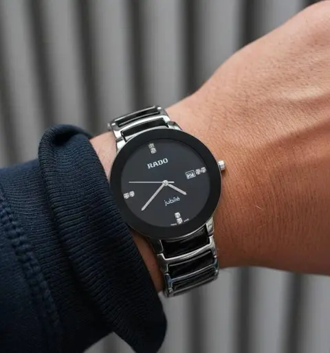 Rado Jubli Black-Silver mens