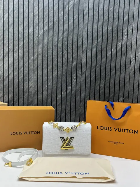 Louis Vuitton Twist MM ShoulderBag With OriginAuldoubleBox DustCover