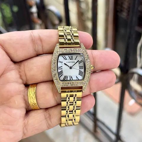 Cartier Tortue Gold White