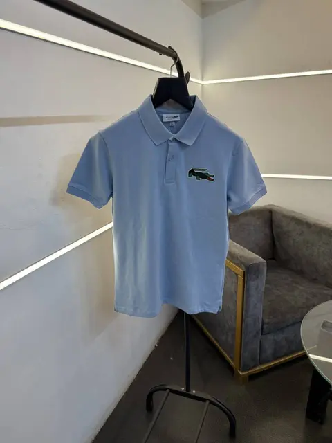Lacoste blue imported polo tshirt sale