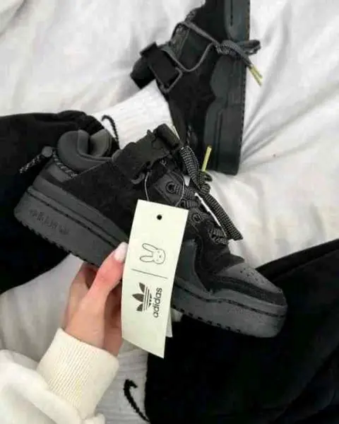 Adidas Forum X Bad Bunny Full Black 1400