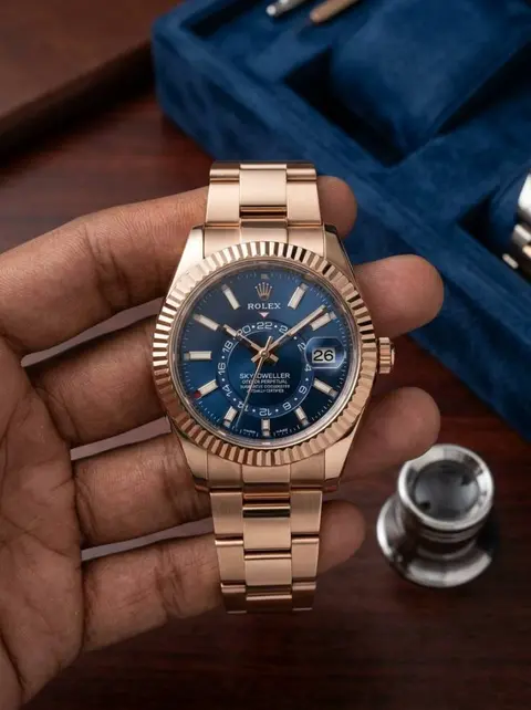 Rolex Oyster perpetual copper Sky Dweller