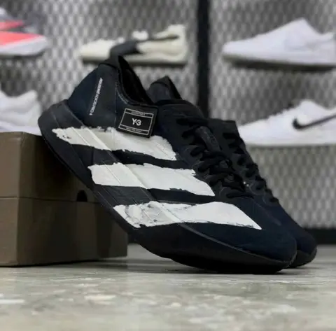 Adidas Adizero Y-3 Adios Pro 4 Black White