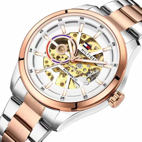 Tommy Hilfige r Automatic 2Ton-Copper-White