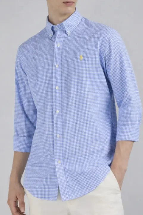 No return Ralf Lauren imported Polo shirt Sky Blue