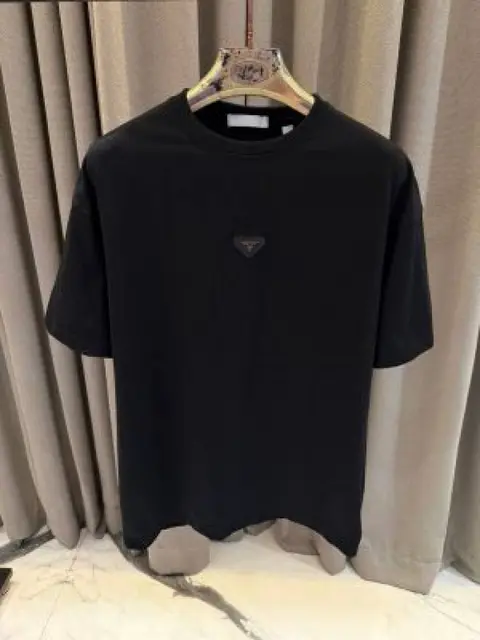 Prada Premium Oversized Tshirt Black