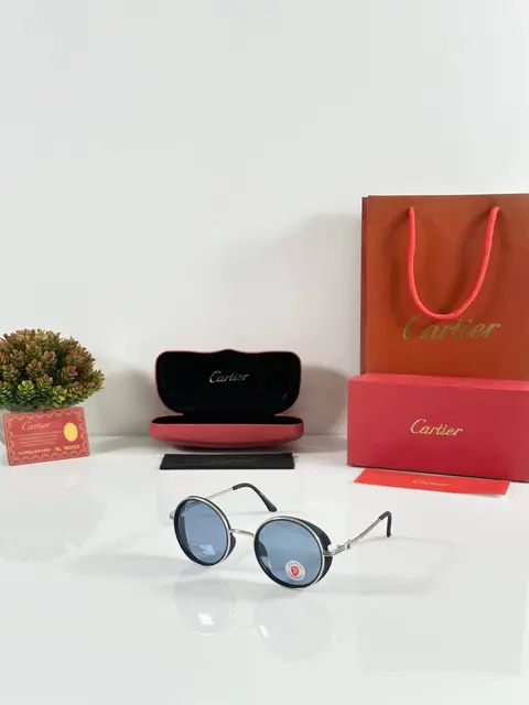 Cartier 2362 Silver Blue
