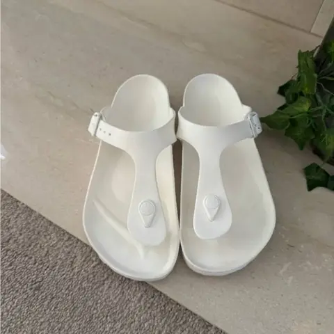 Birkenstock Gizeh Eva White