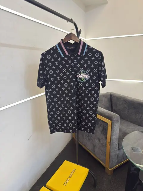 Louis Vuitton turkey imported box pack polo black