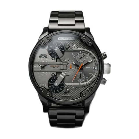 Diesel 3 Bar Big Dady Heavy Quality Black-Grey - front view
