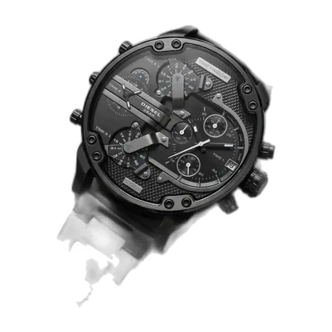 Diesel 3 Bar Big Dady Heavy Quantity Full Black - front view