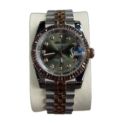 Seiko Oyster Perpetual Date Just Movment Like Automatic - front view