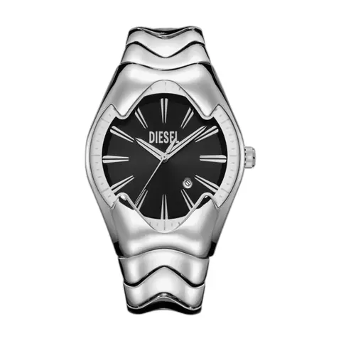 Diesel Mercurial silver Black - front view