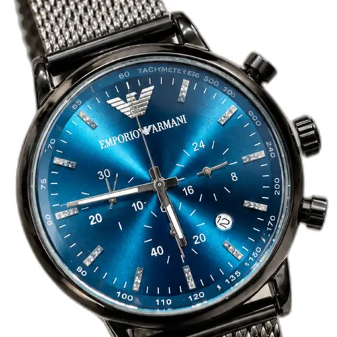 Emporio Armaan i Luigi - dial close-up