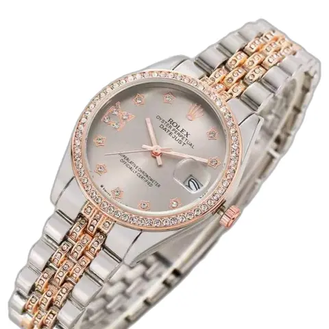 Rolex Oyester Perpetual Date Just 2Ton-Copper-Grey - dial close-up