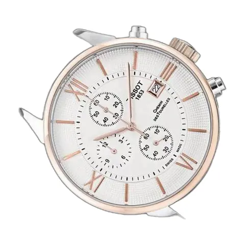 Tissot 1853 Chemin Black-Copper-White - front view