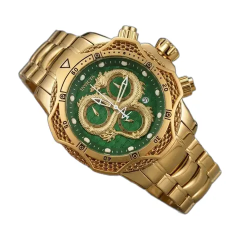 Invicta Dragon Venom Gold-Green - front view