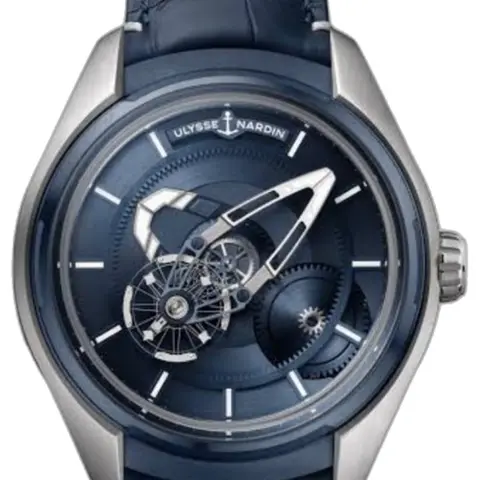Ulysses Nardin 2303-270 Black Freak Automatic - dial close-up