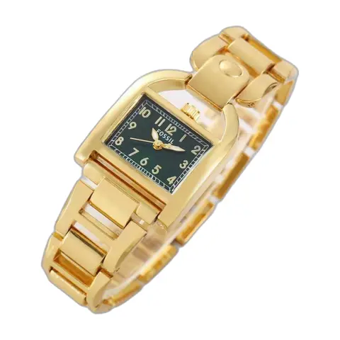 Fossil Harwell Gold-Green - front view