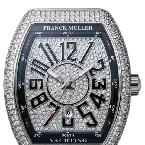 Franck Muller Vanguard Yachting V45 - dial close-up