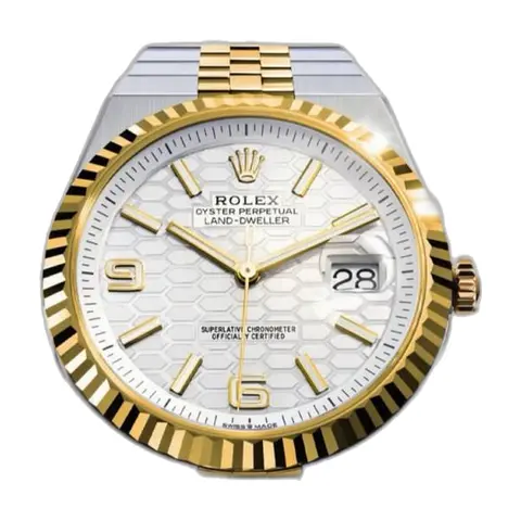 Rolex Oyster Perpetual Land Dweller - front view