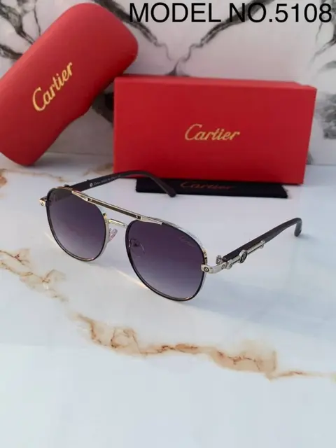 Cartier 5108 silver black shaded