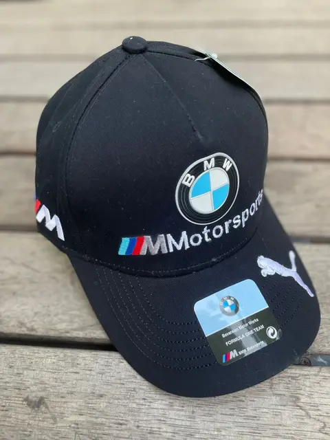 Bmw Motorsports Premium Black Unisex Cap (With Safety Box) 916