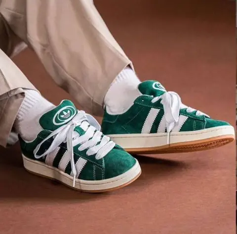 Adidas campus 00s green gum