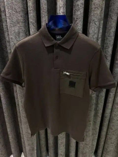 Armani Exchange IMPORTED STORE ARTICLE POLO T-SHIRT