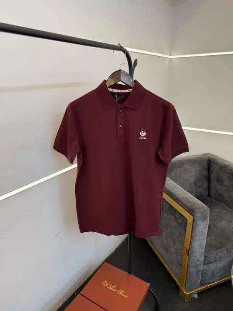 Loro piana turkey imported box pack tshirt maroon