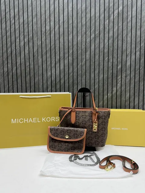Michael Kors CB 1719 Eliza Small Tote With Wallet Original Box CarryBag & DustCover