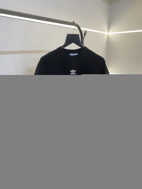 Adidas round neck imported tshirt with front small logo and back big logo