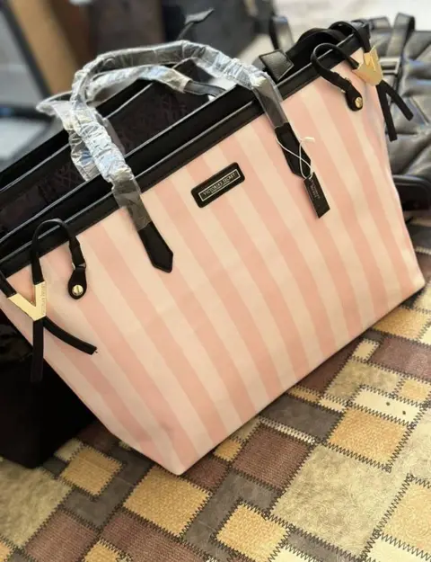 Victoria Secrets Tote With CarryBag