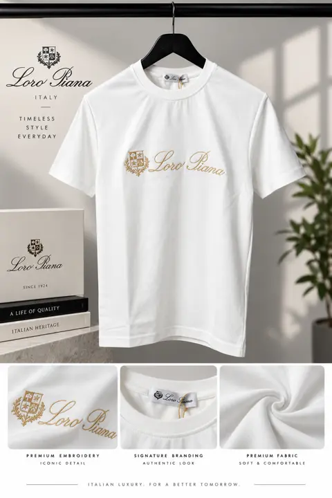 Loro Piaana Premium Round Neck T-Shirt 2102