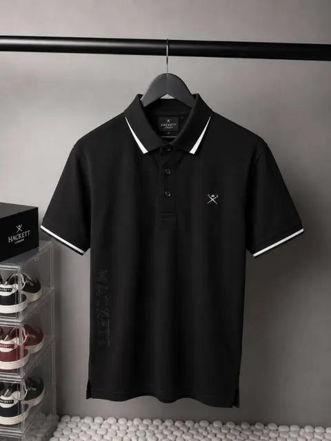 Hackett Premium Polo T Shirt 2317