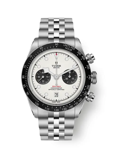 Tudor Black Bay Chrono silver white