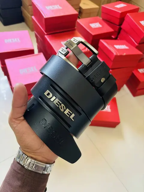 24 DIESAL FULL BLACK PREMIUM QUALITY BELT