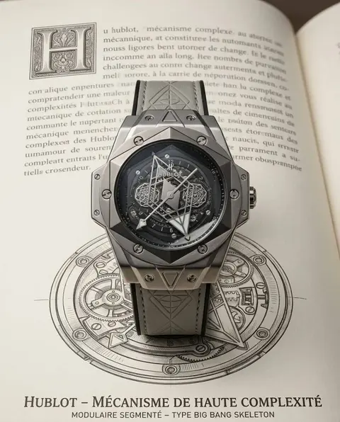Hublot Big Bang Spider Grey-Black