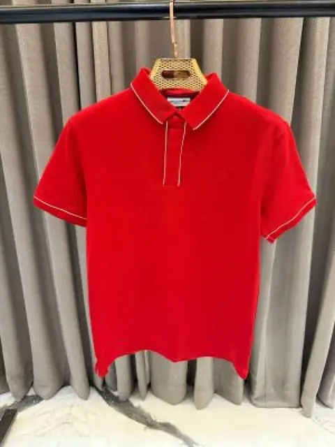 No return Lacost imported Polo tshirt Red