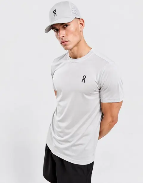 On Cloud Round Neck T-shirt Light Grey