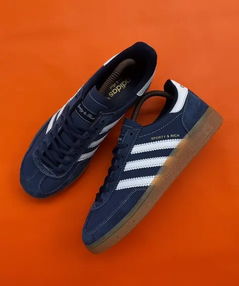 Adidas x Sporty Rich Handball Spezial suede Navy 1923