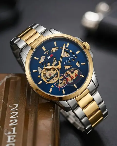 Tommy Hilfigar skeleton automatic