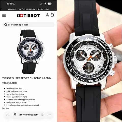 Tissot SUPERSPORT CHRONO BASKETBALL EDITION