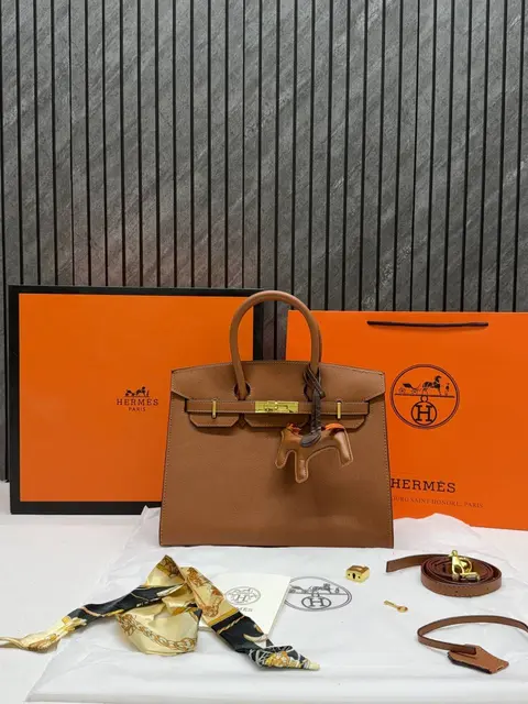 Hermes CB Birkin Large With Original Box Carry Bag DustCover Horsecharm SuperPremium